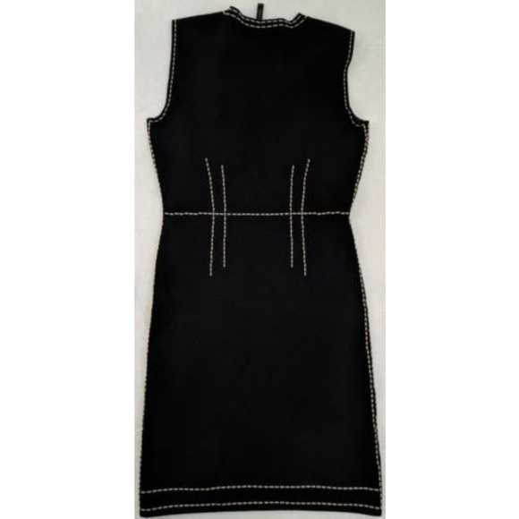 BCBGMaxAzria Black Stretch Sleeveless Dress - Picture 6 of 7
